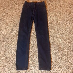 American Eagle‎ Sky High Jeggings Dark Wash Stretch Denim Womens Size 2